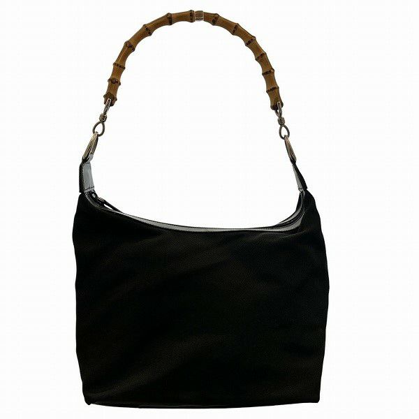 15%OFF】グッチ GUCCI バンブー 000.2058.0531.5 ブラック ナイロン  