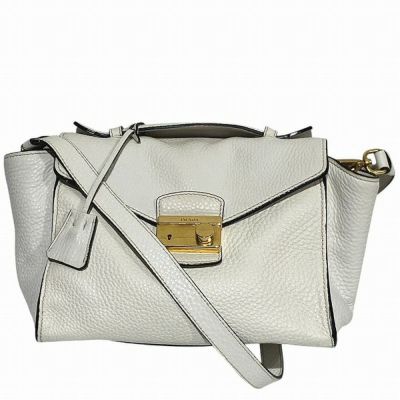 25%OFF】プラダ PRADA BT0962 2WAY ホワイト バッグ ショルダーバッグ