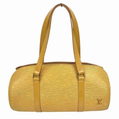 ルイヴィトン ベッドフォード ハンドバッグ モノグラム ヴェルニ イエロー 中古・古着通販】LOUIS VUITTON (ルイ ヴィトン) ヴェルニ
