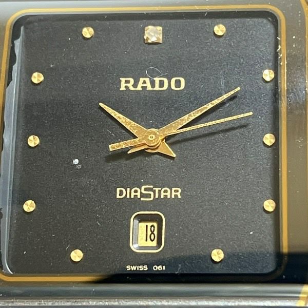 RADO 129.0266 ダイアスター 楽天市場】RADO【ラドー】 129.0266.3 ダイヤスター 腕時計 電池式