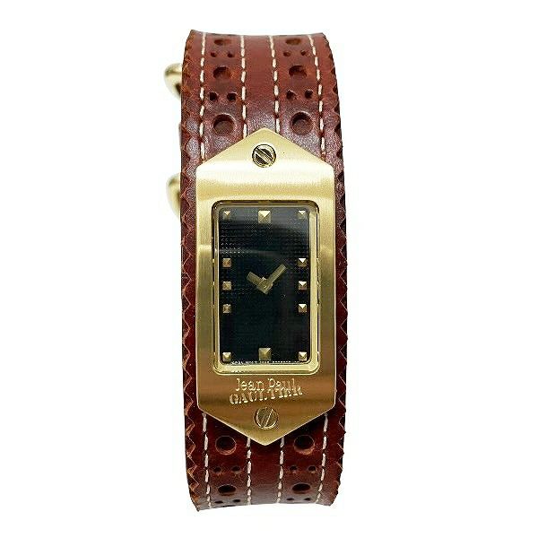 ひ532 美品　ジャンポールゴルチェ　ブレスレット　腕時計　5431-J0029 ジャンポールゴルチエJean Paul GAULTIER 925クロスチェーン
