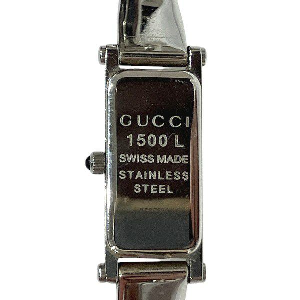 グッチ GUCCI バングルウォッチ 1500L クォーツ 時計 腕時計