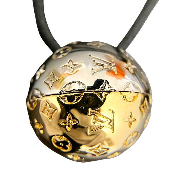 ルイヴィトン M80266 シュシュ ナノグラムプラネット ヘアゴム