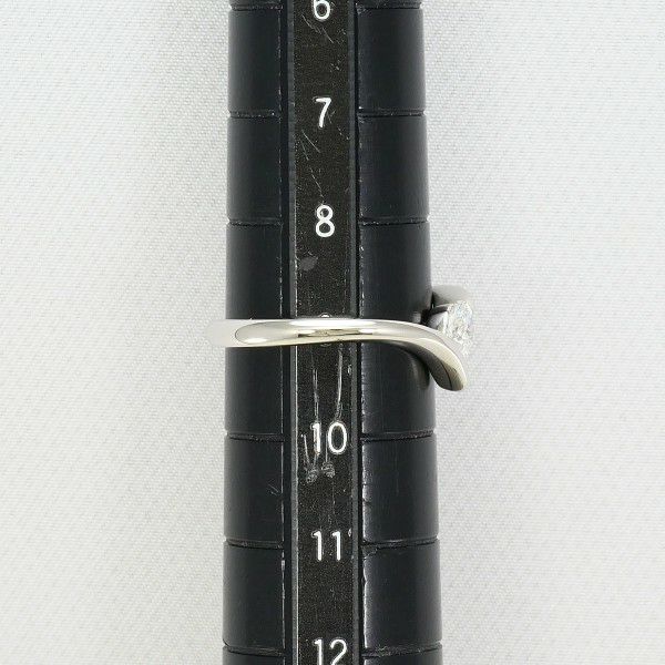 プラチナ　9号の指輪 9月誕生石 サファイア リング プラチナ 指輪 鑑別書付 ダイヤ