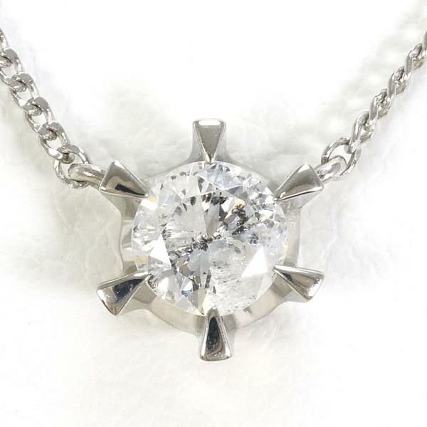 華麗】ダイヤモンド ネックレス 上質 0.30ct PT850 プラチナ製品 刻印