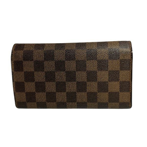 ルイヴィトン LOUIS VUITTON 長財布 ダミエ ポルトモネ クレディ N61724 ブラウン ルイヴィトン Louis Vuitton ダミエ ポシェット ポルトモネクレディ