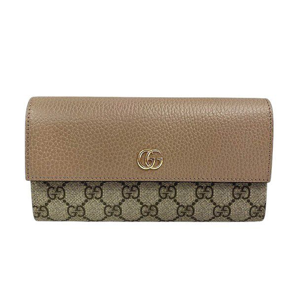 グッチ GUCCI ダブルG バイカラー コンチネンタルウォレット 735594 長財布 レディース【中古】 グッチ GUCCI ダブルG バイカラー コンチネンタルウォレット 735594 長