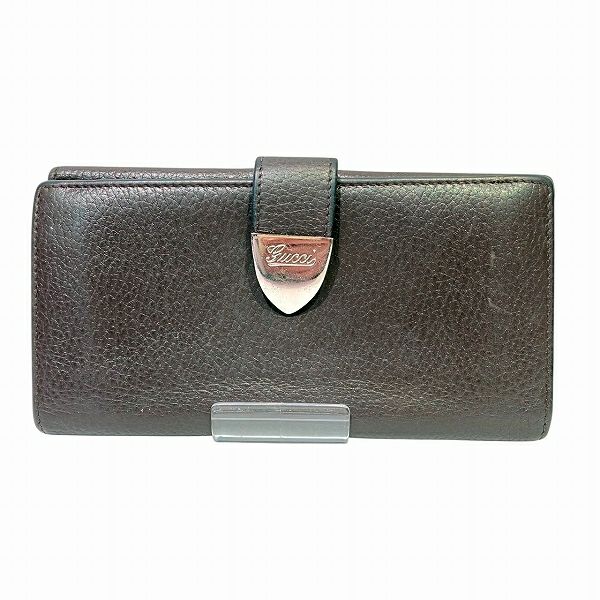 グッチ GUCCI 231837 Wホック 長財布 2つ折り財布 ユニセックス【中古】 グッチ GUCCI 231837 Wホック 長財布 2つ折り財布 ユニセックス 【中古