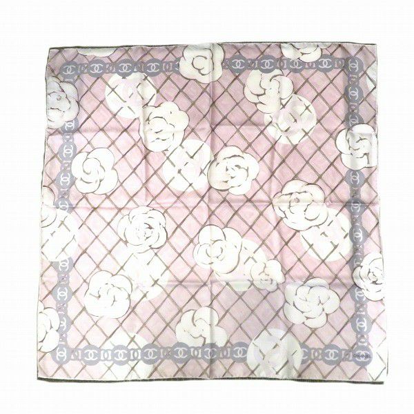 ❤CHANEL【大判】 花柄 スカーフ
