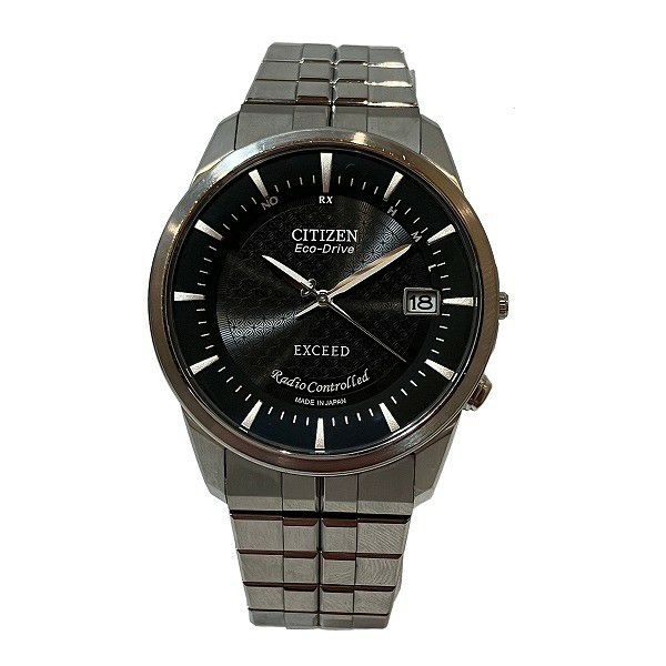 Citizen Exceed H113-T016189 Eco Drive Titanium Date Solar
